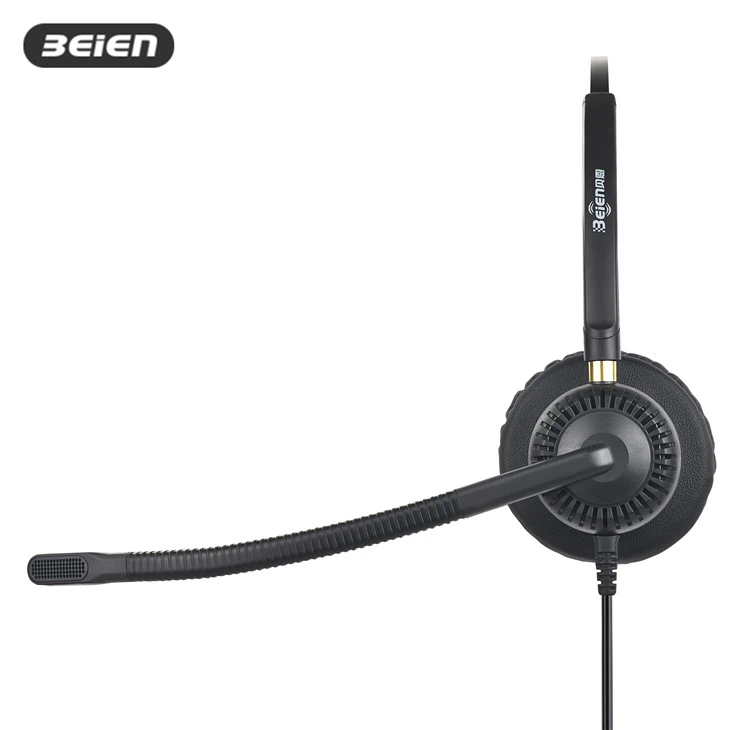 Dual ENC RJ9 Telephone Jack Headset