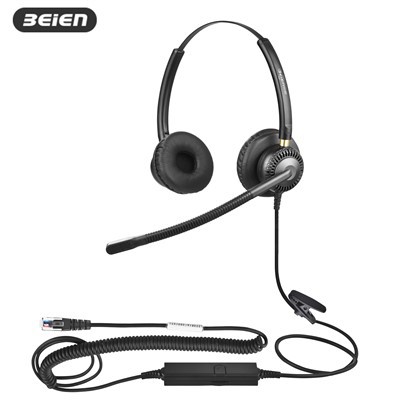 Çift ENC RJ9 Telefon Jakı Kulaklık